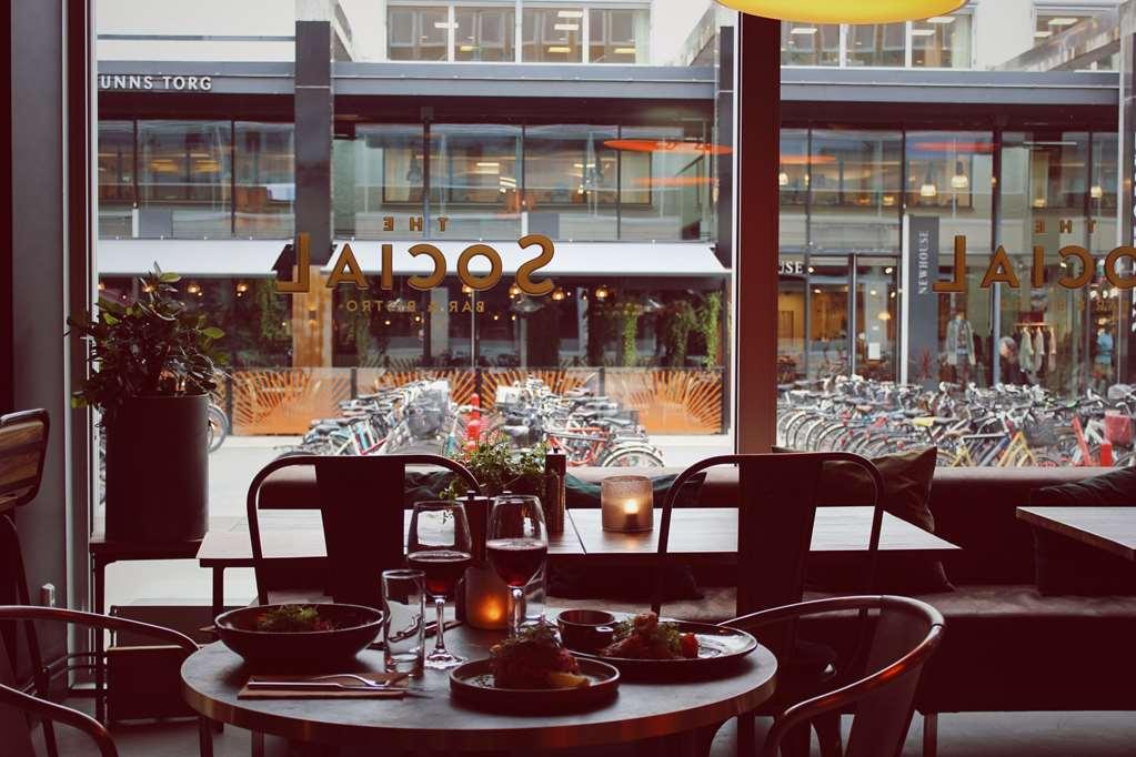 Clarion Hotel Gillet Uppsala Restoran fotoğraf